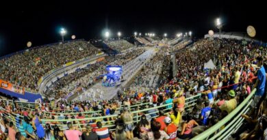 O desfile das escolas de samba do Grupo Especial acontece neste sábado (18/02), no Centro de Convenções - Sambódromo